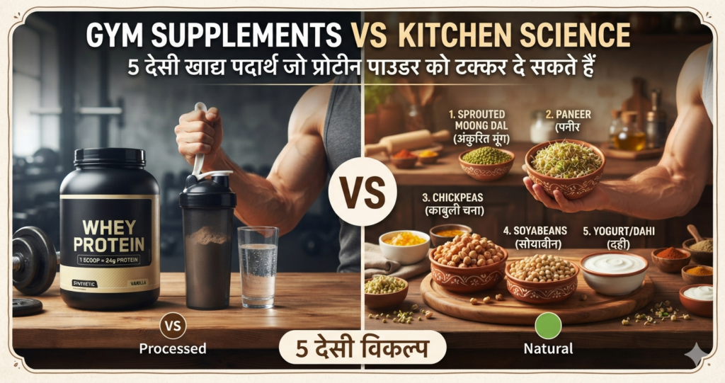 प्रोटीन पाउडर के प्राकृतिक विकल्प – पनीर, सत्तू, मूंग दाल, चिया सीड्स और काबुली चना